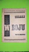 Lucjan Szenwald W boju wiersze Biblioteczka Żołnierza 1946