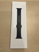 Oryginalny Nowy pasek Apple 42mm Black Sport Band - M/L 