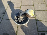 Gałka, dźwignia zmiany biegów Skoda Fabia 2, oryginał, skóra 