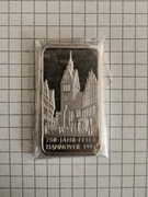 Sztabka srebra Heraeus, 1oz, Ag 999