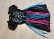 strój wampirzyca wampirka kościotrup szkieletor halloween 2438j