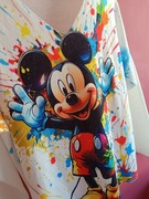 Nowy włoski sweterek z Myszką Miki, oversize 