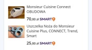 Obudowa Monsieur Cuisine Connect Plus Nowa uszczelka noża. 