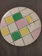 Pruszków picasiak Ryszard talerz lata 70-te PRL 