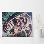 Obraz „Bardziej w sobie”, 50×60 cm, mixed media