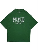 Zielona koszulka z krótkim rękawem Nike Celtic nadruk retro vintage 90