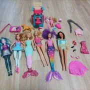 Mega Zestaw Lalek Barbie Mattel + akcesoria Unikaty