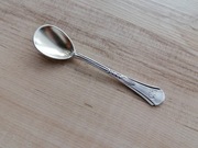 ŁYŻECZKA DO SOLI PIEPRZU ART DECO SREBRO PRÓBA 800 NIEMCY MONOGRAM