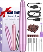 Elektryczne pilniki do paznokci, zestaw do manicure i pedicure