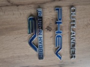 Emblematy ,znaczki mitsubishi Outlander phev-hybrid