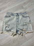 Szorty jeansowe postrzępione nogawki S NOWE