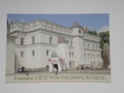 Kalendarzyk listkowy - 2008 ROK - Zamek Dolny w Wilnie, Litwa