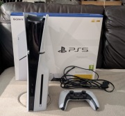 PlayStation 5 Slim 1TB z napędem i podstawką pad PS5 CFI-2016