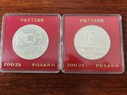 Kpl 2x200 zł Mistrzostwa Świata w piłce nożnej Hiszpania PRÓBA  po 6000 szt