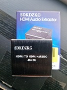 4K ROZDZIELACZ AUDIO HDMI KONWERTER SYGNAŁU 5.1 HD