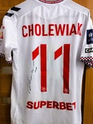 Koszulka meczowa Górnik Zabrze Mateusz Cholewiak autograf Prezent
