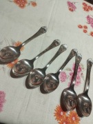 Nowe łyżki do zupy radzieckie 6 sztuk 