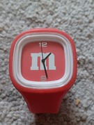 Zegarek analogowy logo m&m's gumowany
