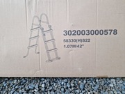 Drabinka basenowa Bestway 58330 3 stopnie 107 cm