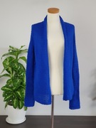 Granatowy sweterek hollister S kobaltowy pleciony elegancki damski