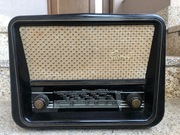 Stare lampowe radio Promyk