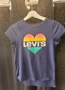 LEVI'S BLUZKA NA KRÓTKI RĘKAW T-SHIRT KOSZULKA DLA DZIEWCZYNKI 152