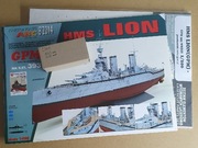 HMS Lion + wregi +detale + relingi + lufy GPM 1:200