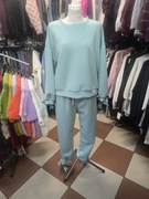 Dres z materiału typu masełko