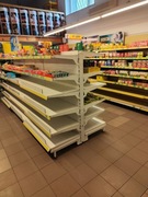 Regał dwustronny gondola 120 cm