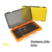 Pudełko wędkarskie do przechowywania i transportu .kolor żółty.