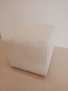 Pufa prążek śmietanka 