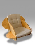 Fotel bujany, oval rocker.
