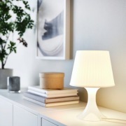 IKEA lampka nocna LAMPAN BIAŁA