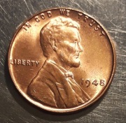 LINCOLN  CENT--1948---PODWOJENIA--BŁĘDY-USA
