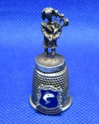 Naparstek Kolekcjonerski Metalowy Szkot Loch Maree