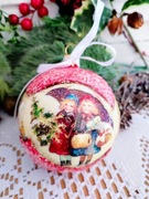 Bombka okragła 8 cm wyprzedaż