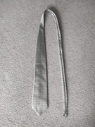 Krawat Test-Ink srebrny Adam Collection vintage używany