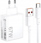 NOWA Ładowarka do Xiaomi Mi Turbo 67W + Długi kabel 2 Metry ! LICYTACJA