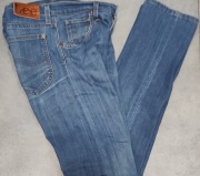 Wr) Lee Daren Zip Fly oryginalne spodnie jeansowe Roz.29/34