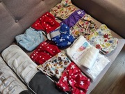 Zestaw: wielopieluchowanie otulacze ochraniacze pieluszki wielorazowe worek