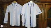 Garnitur + 2 koszule 140
