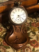 Stary stojak ekspozytor na zegarek kieszonkowy +gratis