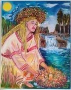 Słowianka / Kupalne Wianki / Wiedźmin / NOWY / UNIKAT / NEGOCJACJA CENY