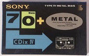 Kaseta magnetofonowa SONY METAL CDix IV 70