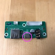 Płytka sterująca wyjęta z JBL Charge 3 - micro USB do przelutowania