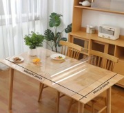 MATA OCHRONNA STOŁOWA 120x60 2MM PODKŁADKA MIĘKKIE SZKŁO. OCHRONA STOLU PVC