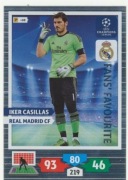 PANINI CHAMPIONS LEAGUE 13/14 CASILLAS REAL 