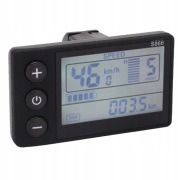 Inteligentny licznik rowerowy z wyświetlaczem LCD S866,
