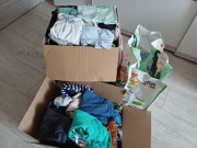 Duży zestaw chłopięcych ciuszków 56-68 H&M, Smyk, Pepco, Lupilu, Reserved