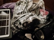 Girlanda Solarna Ogrodowa Łańcuch Świetlny 10m LED WODOSZCZELNA Z ŻARÓWKAMI